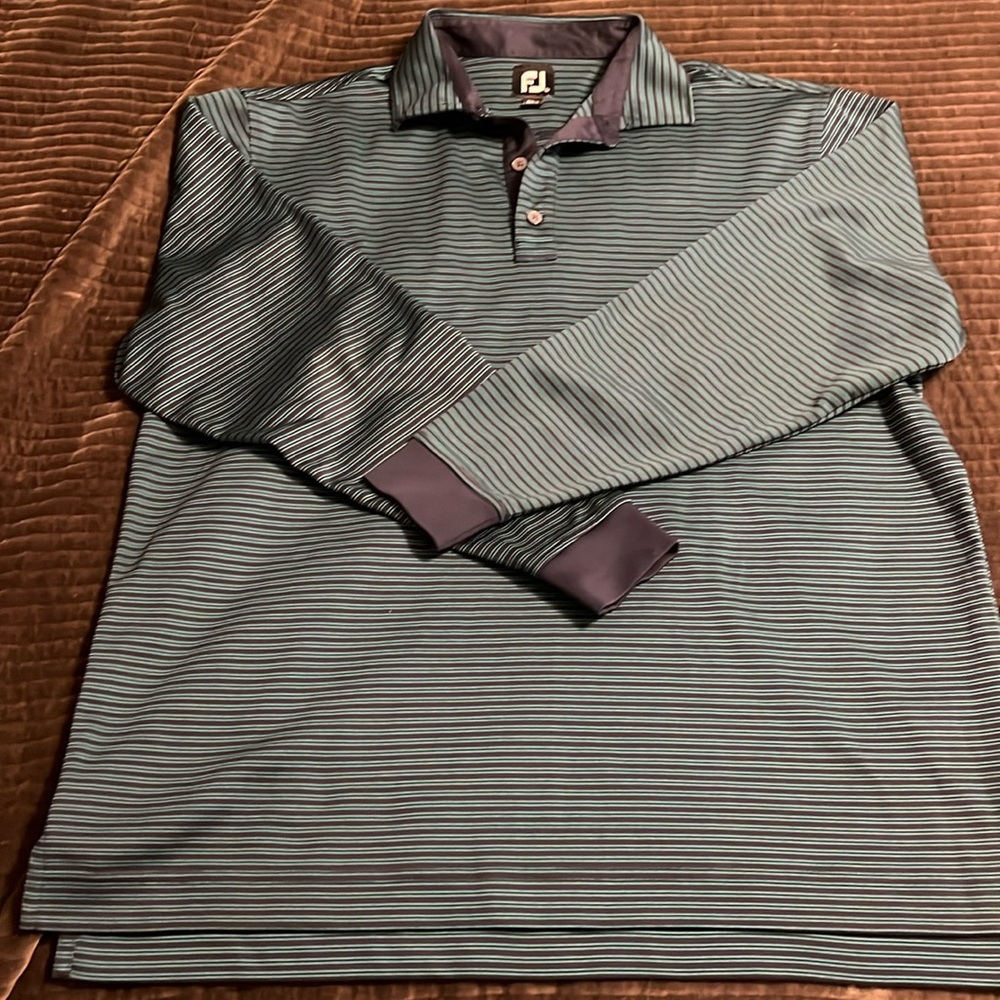 Foot Joy men’s performance long sleeve performance polo